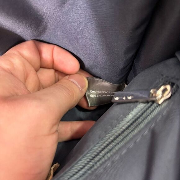 Matt & Nat Black Vegan Leather Large Tote Bag Purse with Long Strap - Picture 13 of 13